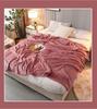 Winter Milk Velvet Plush Flannel Bed Sheet - Warm, Thick Coral Fleece for Dormitory Single Beds