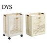 Collapsible Laundry Bin Hamper, Space Saving with Comfortable Handles Design, Portable Clothes Hamper for Dorm Large Capacity Dirty Basket,