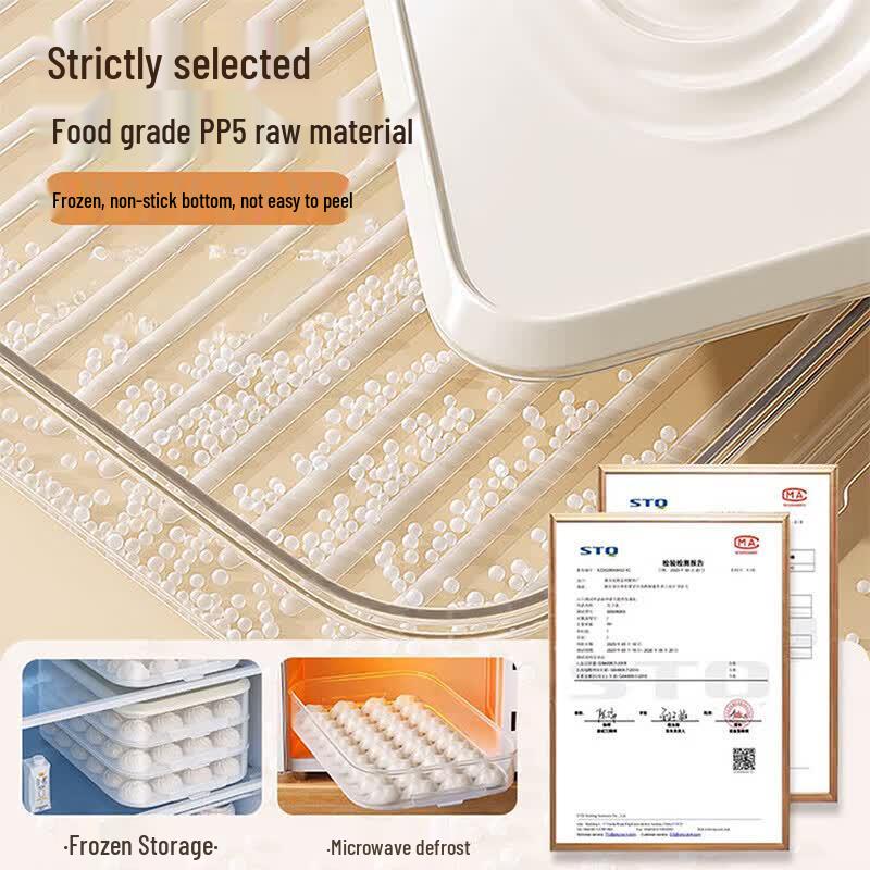 Food-Grade Refrigerator Dumpling Storage Box