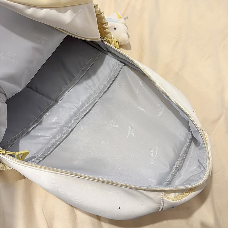 Student Schoolbag Women's Plaid Backpack College Style Backpack