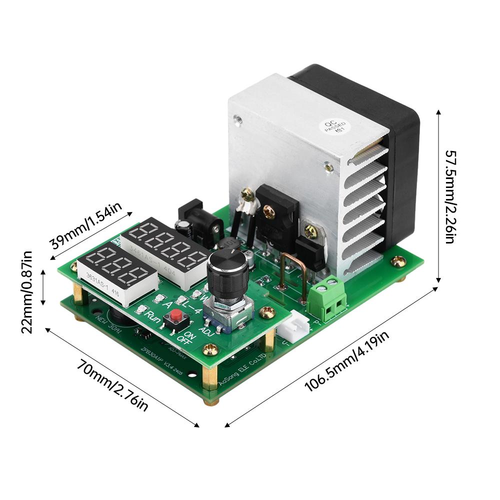 9.99A 60W 30V Constant Current Electronic Load Discharge Battery Capacity Tester Electrician Tool