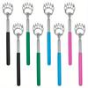 Bear Claw Back Scratcher, Telescopic Metal Manual Back Scratcher with Soft Rubber Handle, Extendable Claw Design