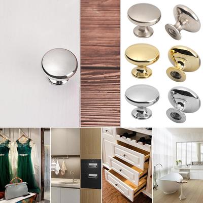 Retro Cabinet Furniture Dresser Round Shape Drawer Knob Door Handle Cabinet Pulls Wardrobe Pulls