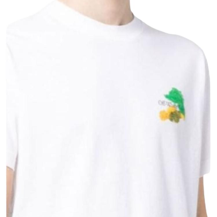 OFF WHITE SS23 T Shirt Men's White OMAA027S23JER0040184