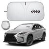 New Car Windshield Sun Shade Visor UV Protection Shield  For Jeep Renegade Compass Grand Cherokee Wrangler jk Gladiator Accessoy