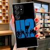 Band U-U2 Rock Phone Case For Samsung Galaxy S26 S25 Edge S24 Ultra S23 S22 Plus S21 S20 FE Soft Fundas Shell Galaxy S25 S24 S23