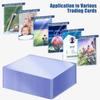 1/25/50Pcs Transparent Card Sleeve Korean Kpop Card Sleeve with Protective Film Holder Idol Photo Game Card Holders Cover 35PT