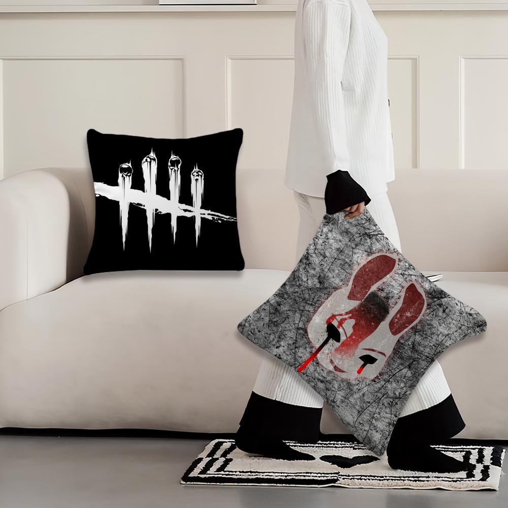 Game D-Dead By D-Daylight Pillow Case Living Room Home Sofa Office Shop Cover Printing Comfort Decoration Nordic Simplicity