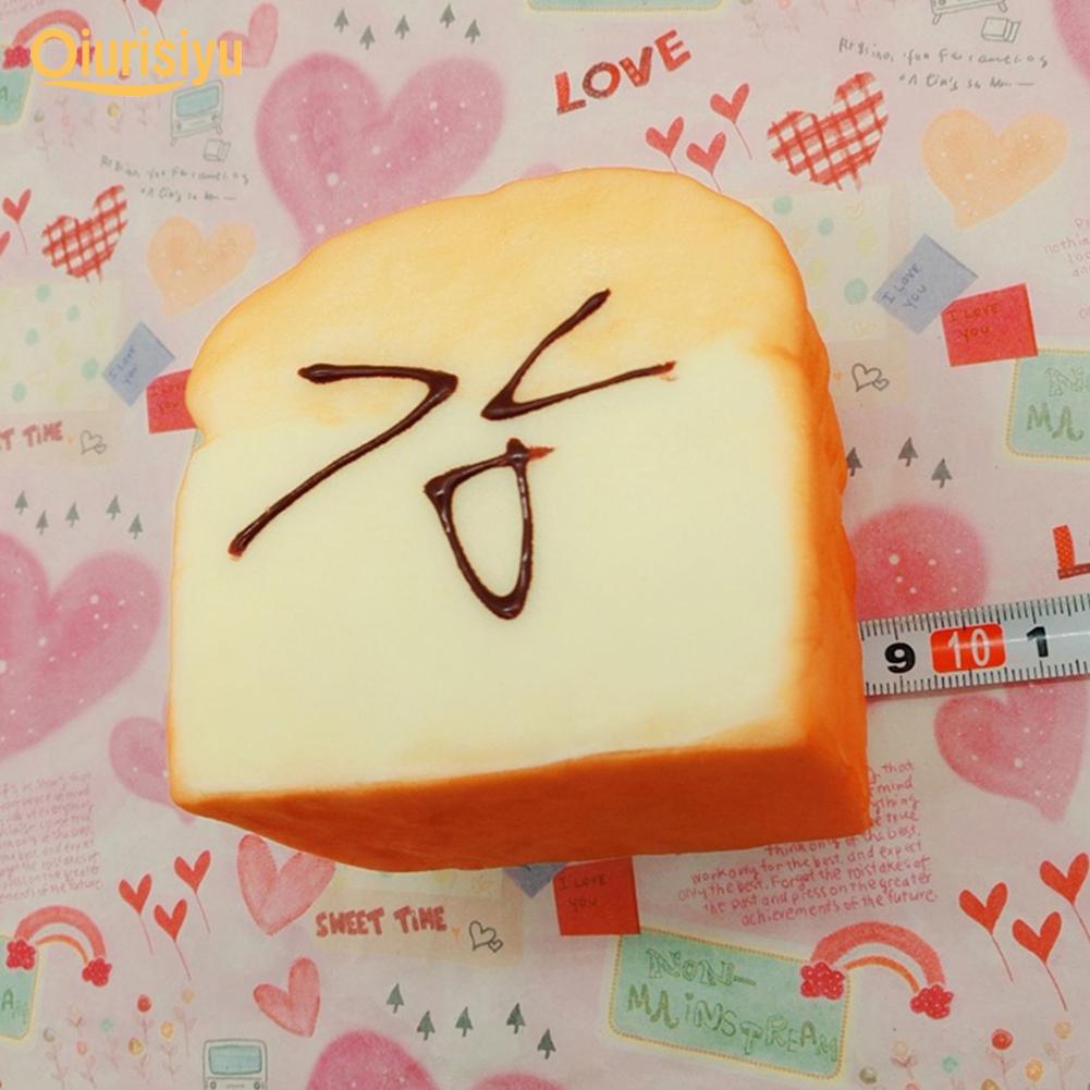 Toast Bread Expression Card Cellphone Holder Hand Pillow