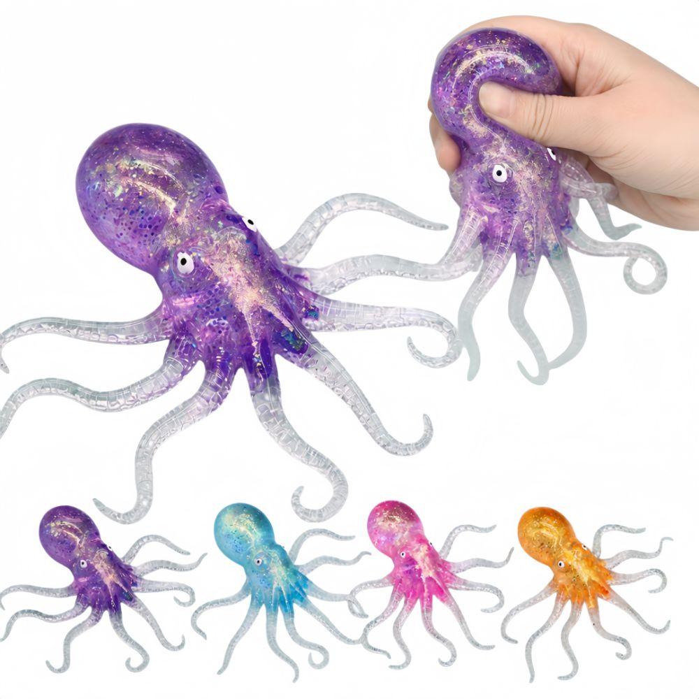 Slow Rebound Octopus Squeeze Toy Realistic Slow Rising Toy  For Adults & Teenager Gift
