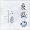 Charm Female Seahorse Animal Drop Earrings Cute Trendy Bridal Silver Color Dangle Wedding  For Women