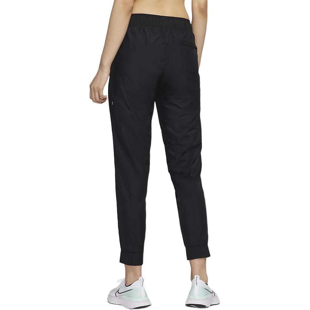 Nike Pantalones de ocio Air Woven para mujer, color negro CU3064-010