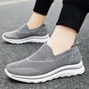 Shoes Women's Versatile New Middle-aged and Elderly Casual Shoes Breathable and Lightweight Soft Sole Not Tired Feet Mother Shoes Elderly Shoes