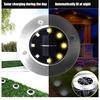 Ground Light Solar Garden Yard Landscape Lawn Lamp Buried Light Outdoor Road Stairs Decking Light