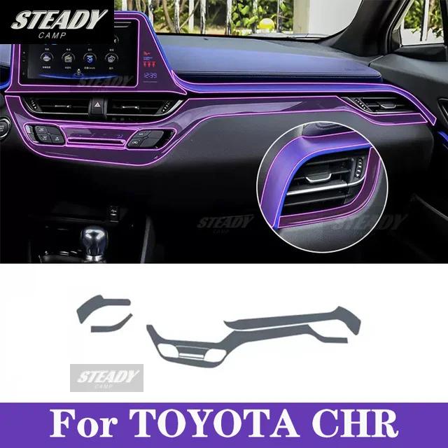 For Toyota CHR 2018-2023 Car interior Center console transparent TPU Paint protective film Anti scratch sticker LCD screen PPF