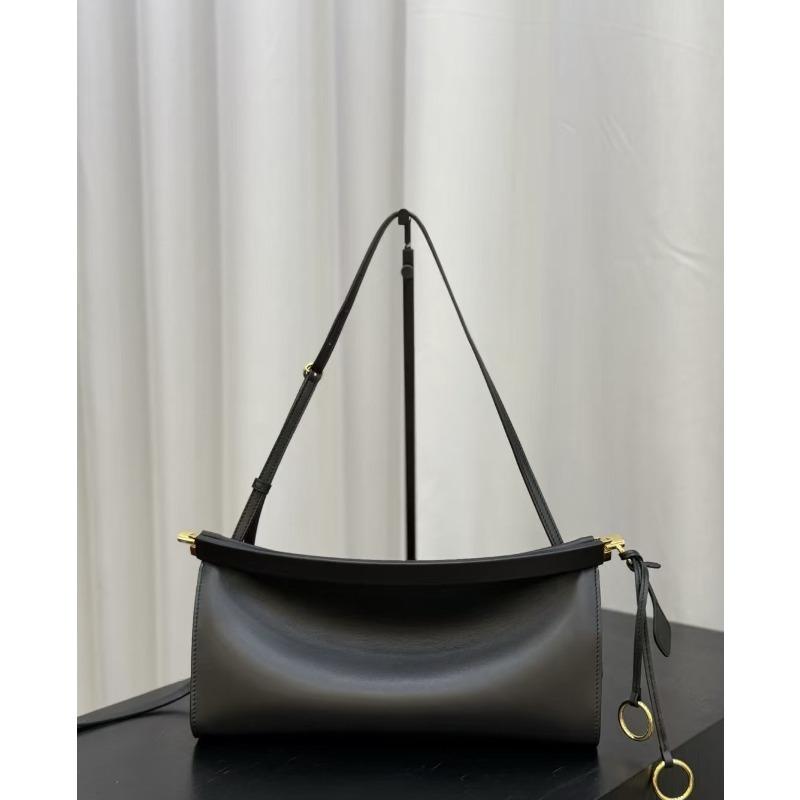 

2 летняя сумка Alai * новая подмышечная сумка нишевый дизайн простая и модная одно плечо мессенджер женская сумка багет Blank: 30*7*16cm чёрный