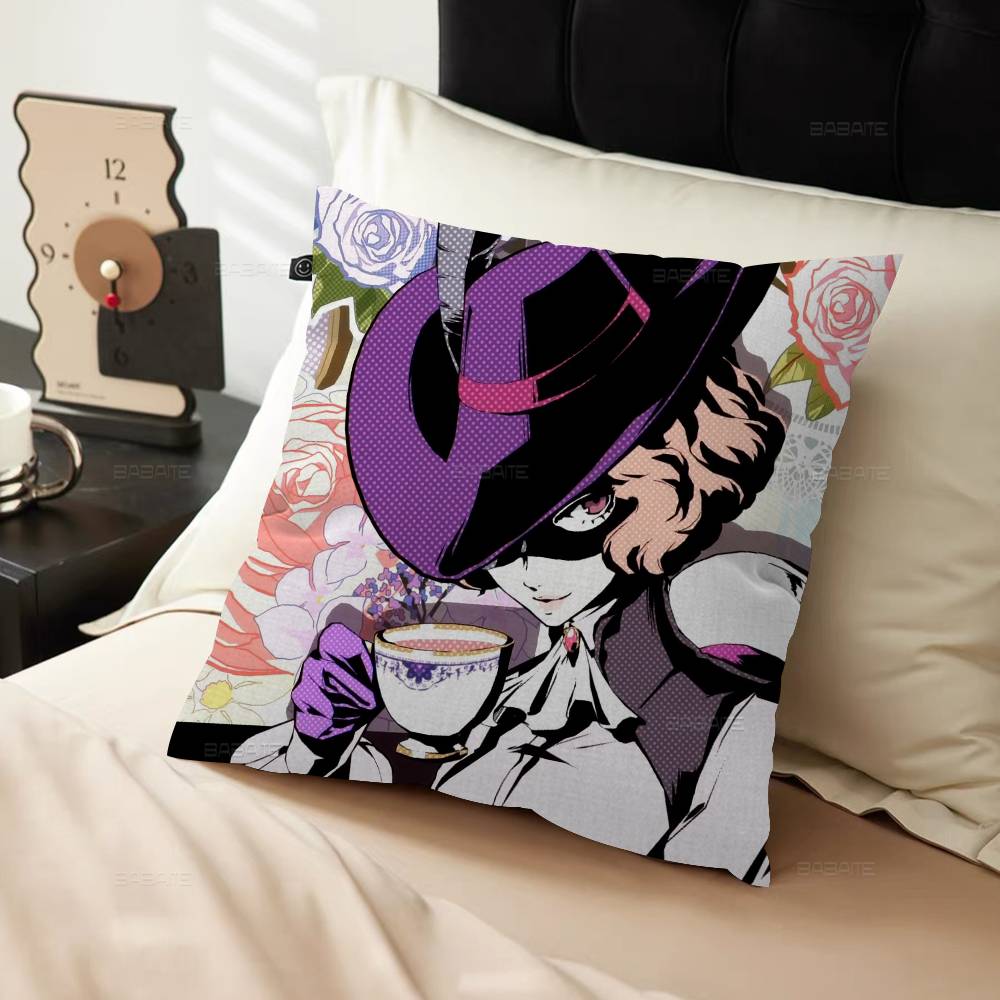 Hot Video P-Persona 5 Gaming Pillow Cover Design Cushion Cover Decor Holiday Decorati