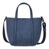 MLB Artificial Leather Tote Bag, Shopping Bag, Shoulder Bag, Crossbody Bag, Handbag Regular Unisex Indigo Casual 3AORS884N-50INS