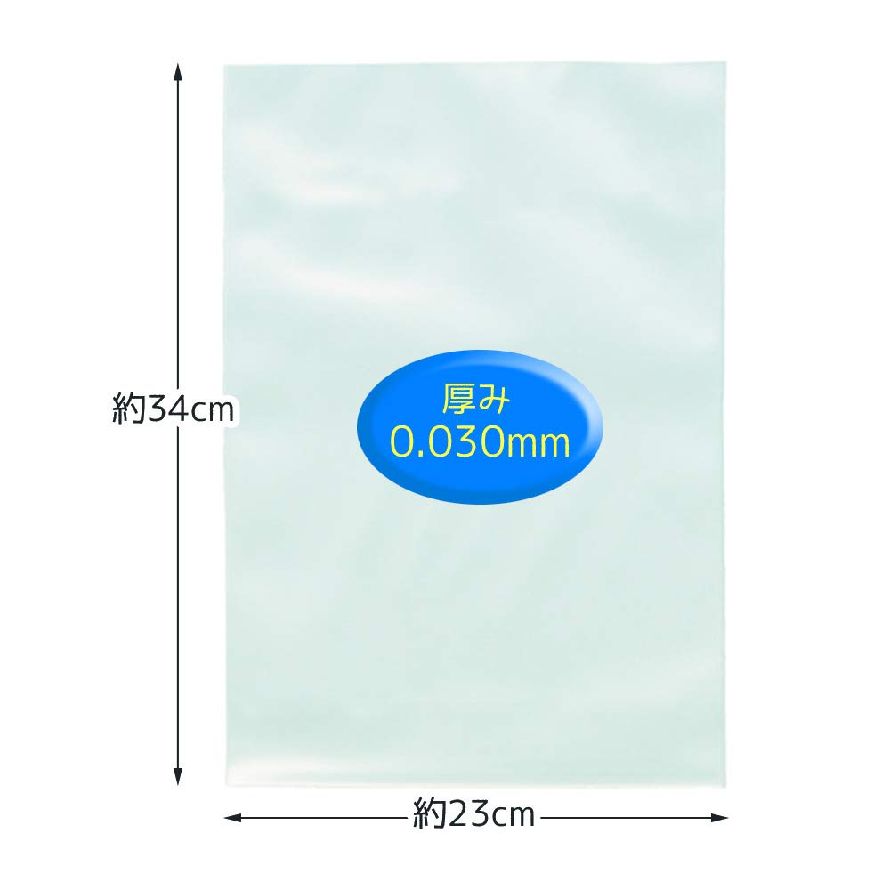 Japan Sanipak Plastic Bag Storage Bag Standard Bag Standard Transparent 100 Pieces Garbage Bag No.12 L-12