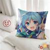 Konosuba Gods Blessing On This Wonderful World Pillow Case Fashion Square Pillowcase Bedroom Sofa Room Ins Decoration Leisure