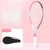 Tennis Racket Women Men Equipment Portable Practical Comfortable Grip Pink