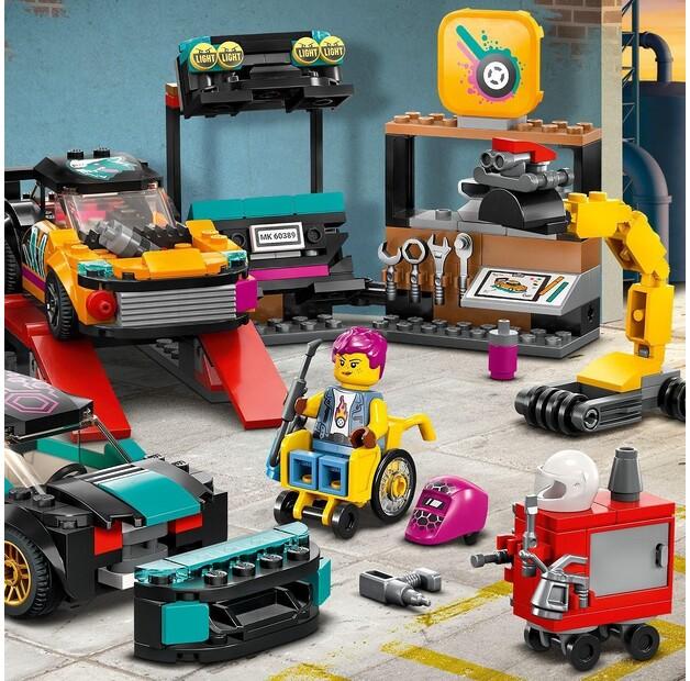 LEGO City 60389 Car Tuning Workshop