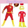 Costume de Flash pour garçons, nouveau modèle pour cosplay et fêtes