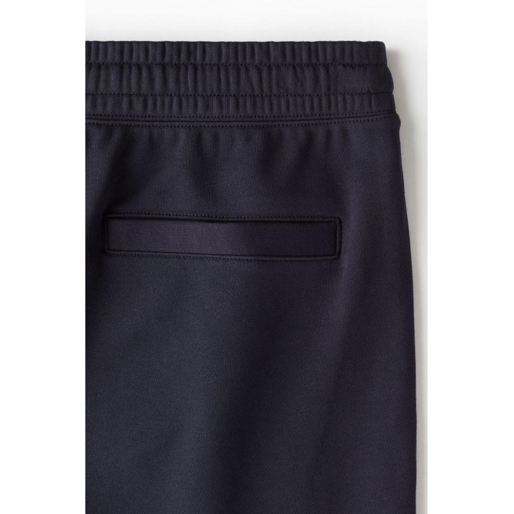 H M Regular Fit Sweat sHorts Navy Blue