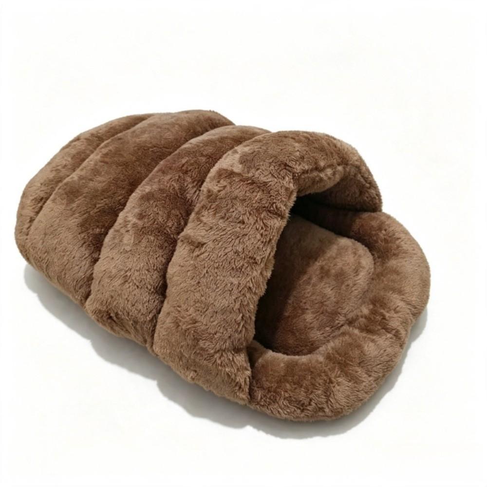 Warm Cat Sleeping Bag Soft Skin-Friendly Semi-enclosed Pet Nest Dog Nest Mat  Cold Weather