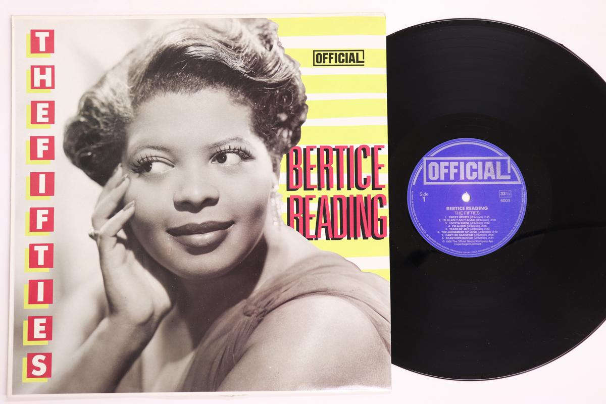

LP Record BERTICE READING Fifties Rockabilly Fever 6003 OFFICIAL 1988 Denmark Jazz Used