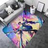 Kpop D-demon Hunters Entrance Door Mat Nordic Style Bedroom Living Room Doormat Home Balcony Anti-Slip Modern Home Decor