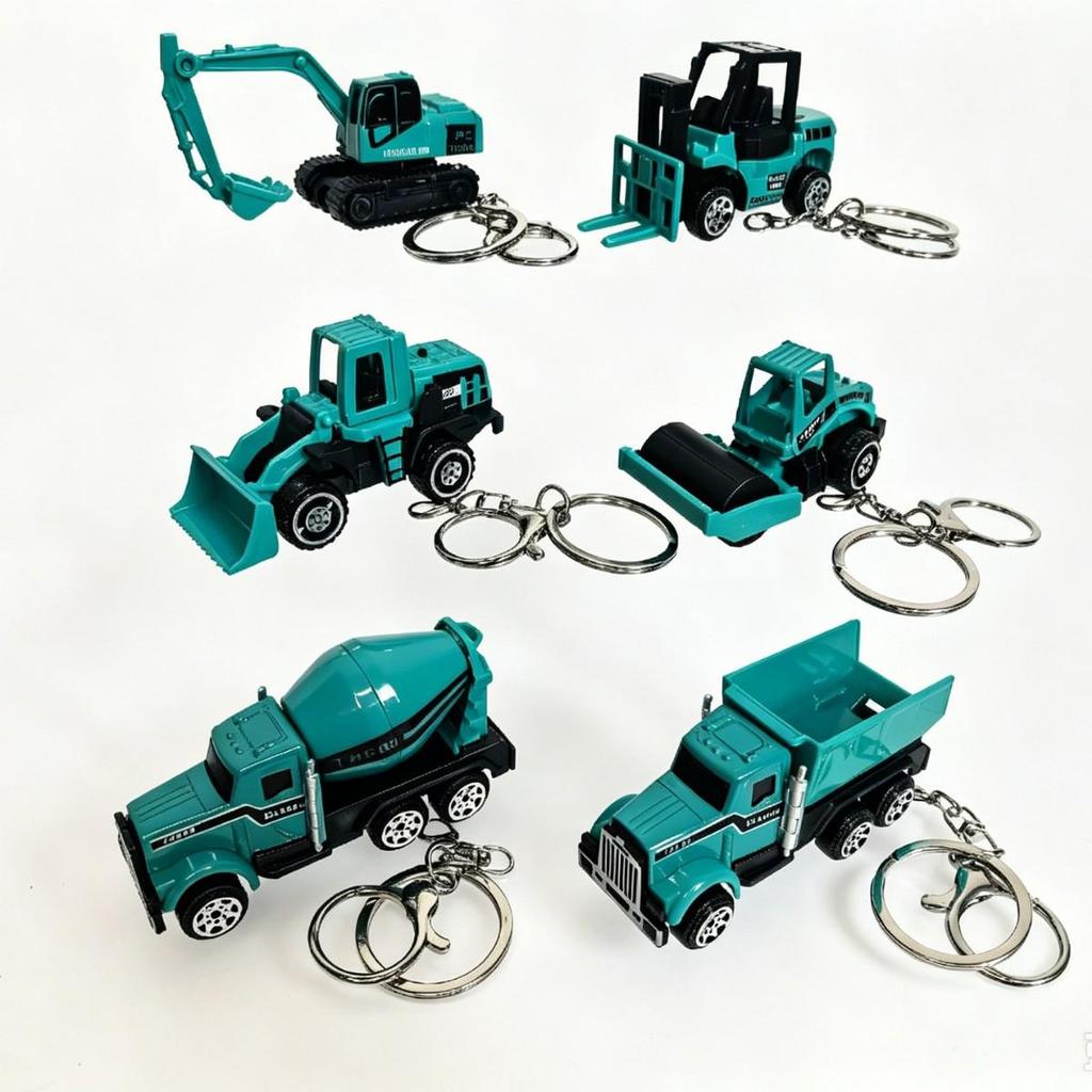Mini Alloy Car & Motorcycle Keychain Pendant Gift