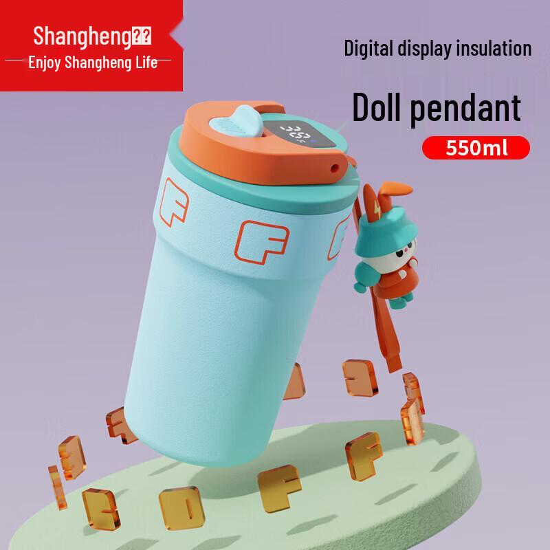 Shangheng Smart LED Display Insulated Water Bottle