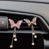Car Air Freshener Rhinestone Decoration Elegant Car Interior