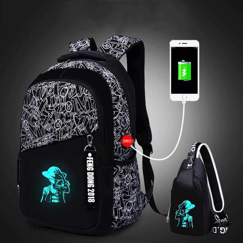 Night Luminous Backpack For Boys And Girls With Premium Quality Materials And Timeless Design