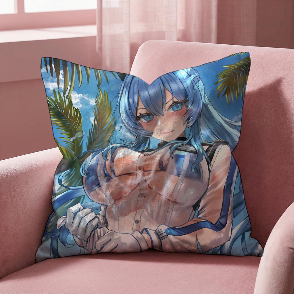 N-NIKKE Goddess of V-Victory Cushion Cover Multi-Scene Pillow Cover for Home & Car - Reversible, Soft & Durable for Daily Use
