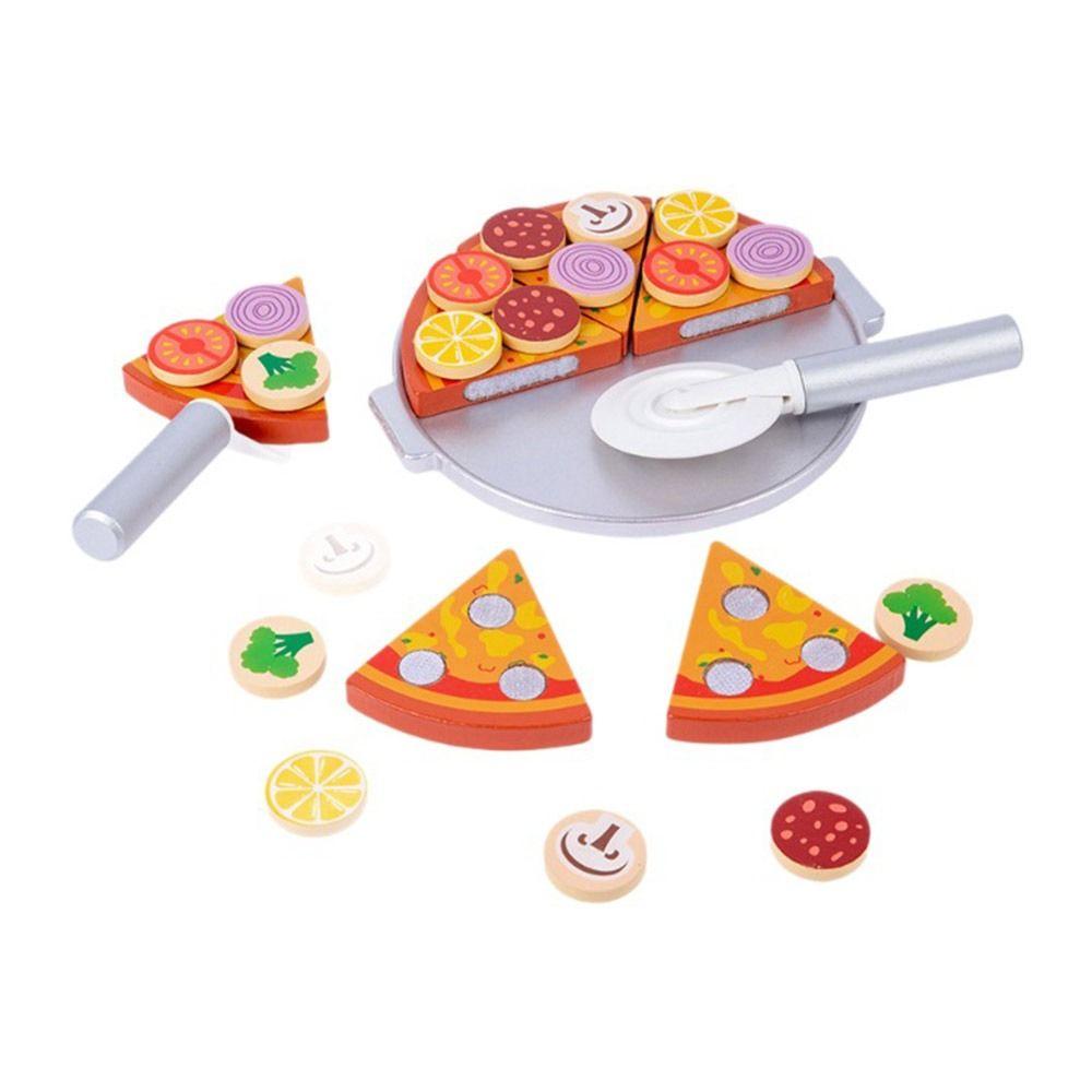 Cartoon Pizza Simulation Pizza Oven Toys Multicolor Playing Kitchen Toys  Game