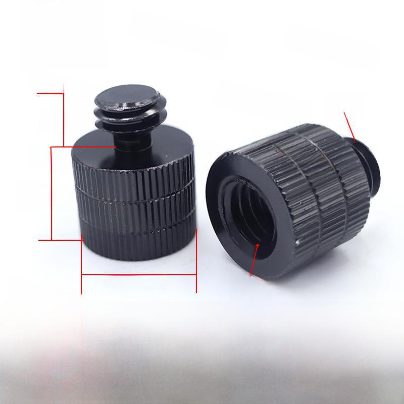 Aluminiumlegering Conversieschroef 1/4 naar M4-M10 voor Camera-apparatuur