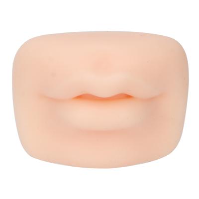 Silicone Lip Model 3D Semi Permanent Soft Microblading Realistic Lip Piercing Practice Model