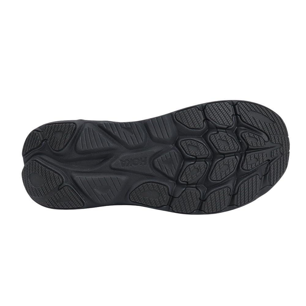 HOKA Clifton 10 Running Black Sneakers for Walking and Road and Cushioned Shoes, (1162030-BBLC), Use, Ultra-Lightweight (Black/Size 25.0/Men's)