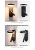 LED Wall Lamp: Rotatable Bedside Light for Hotel, Bedroom, Staircase, Study, Guest Room, Hallway