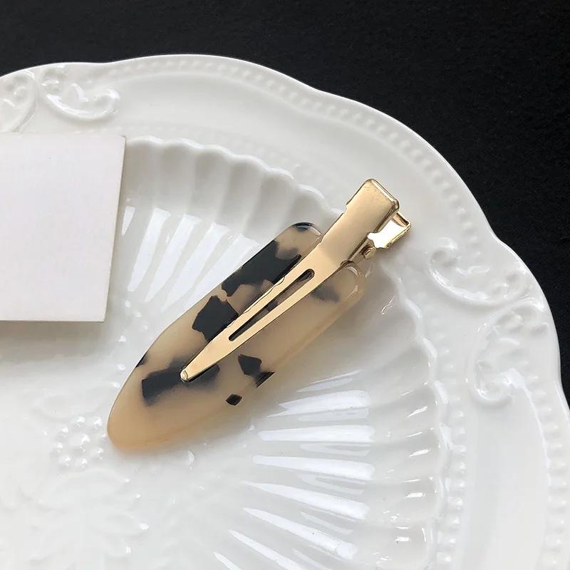 2Pcs/Set No Crease Gradient Hair Clips for Women Girls Hair Styling Makeup No Bend Hairpins Barrettes Fashion Hair Accessories