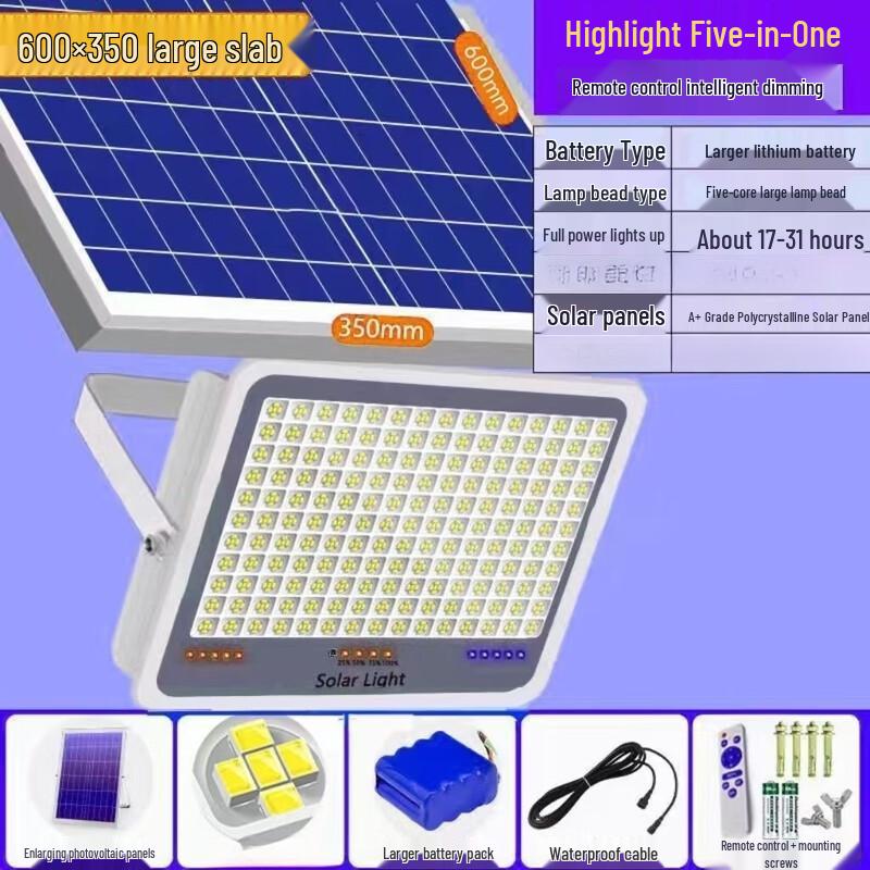 NuFeng Solar Powered Flood Light