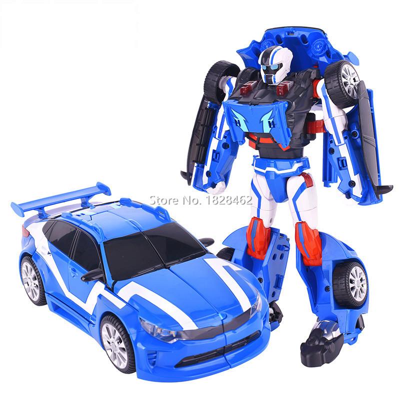 Duża Wersja Zagraniczna Tobot Robot Transformujący w Samochód Zabawki Koreański Kreskówkowy Bracia Anime Tobot Deformujący Samochód Spycharka Zabawki