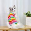 Print Pet Surgery Suit Anti-scratch Anti-licking Clothes Durable Weaning Suit