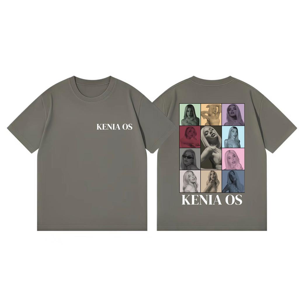 Kenia Os K De Karma Tour 2026 Graphic T Shirts Fashion Y2k Aesthetic Tshirt Summer Casual Cotton Short Sleeve Tshirts Unisex
