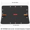 Thickened Windproof Car Snow Cover & Sun Shield - Winter Antifreeze Protection for Windshield