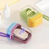 Soap Holder Travel Case Portable Soap Box Draining Dish With Lanyard  Compact Tray For Shower Outdoor Camping