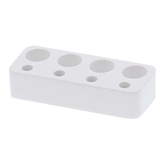 Yamazaki Jitsugyo Toothbrush Stand Toothbrush & Interdental Brush Stand Mist White 3394