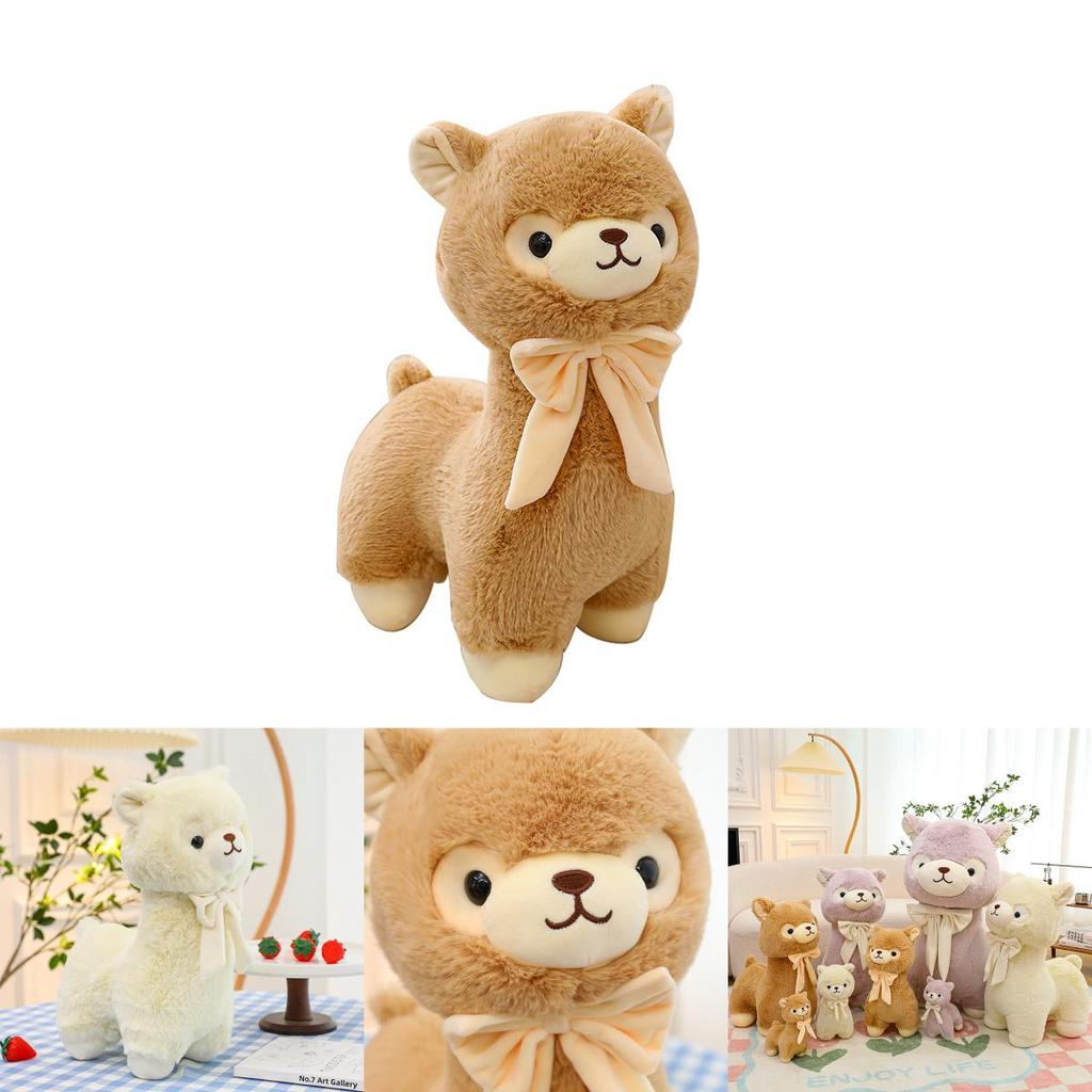 Disney Alpaca Plush Toy With Pp Cotton Filling For Girls Bedroom Decor